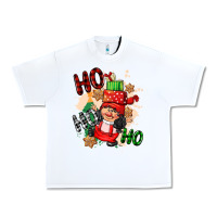 White ho ho ho girl gnome Urban Heavy Tee - CowGirlArtShop