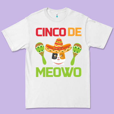 Cinco De Meow Premium Tee Designed By Bettercallsaul