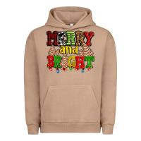 Pigment Burro merry and bright with christmas tree  cakes ado Urban Hoodie - AdoDesignShop
