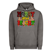 Pigment Tornado merry and bright with christmas tree  cakes ado Urban Hoodie - AdoDesignShop