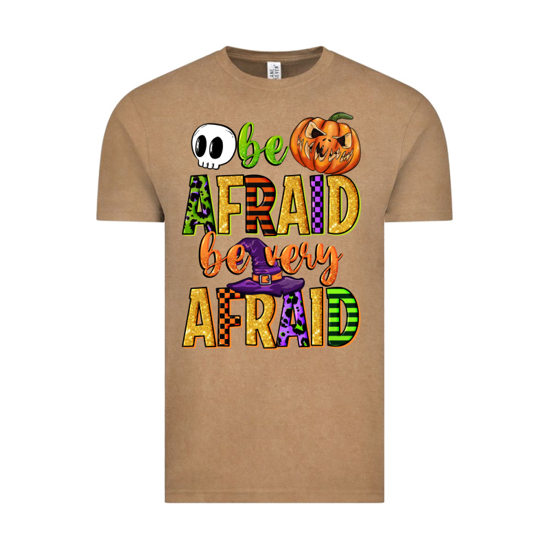 Be Afraid Be Very Afraid Vintage Tee by CowGirlArtShop | Teevron