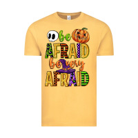 Vintage Mustard be afraid be very afraid Vintage Tee - CowGirlArtShop