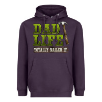 Plum dad lıfe totally naıled it Heavyweight Hoodie - BarkalooDesign