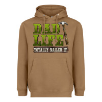Toasted Coconut dad lıfe totally naıled it Heavyweight Hoodie - BarkalooDesign