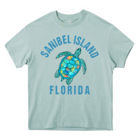 Arona sanibel island beach design  sea turtle illustration gift pullover hoo Heavy Core Tee - trangStudio
