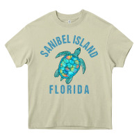 Mossy sanibel island beach design  sea turtle illustration gift pullover hoo Heavy Core Tee - trangStudio