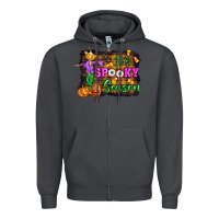 Smoke it's spooky season halloween Zipper Hoodie - Artiststas