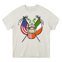 Cream Ancient Order of Hibernians Premium Heavy Core Tee - trangStudio