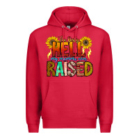 Cardinal The Only Hell My Momma Ever Premium Hoodie - CowhideDigitalArt