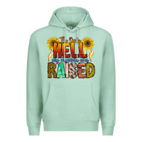 Seafoam The Only Hell My Momma Ever Premium Hoodie - CowhideDigitalArt
