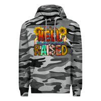 Slate Camo The Only Hell My Momma Ever Premium Hoodie - CowhideDigitalArt