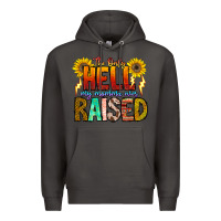 Smoke The Only Hell My Momma Ever Premium Hoodie - CowhideDigitalArt