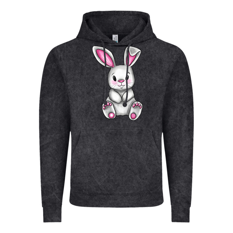 Cute Bunny Easter Vintage Hoodie by CowGirlArtShop | Teevron