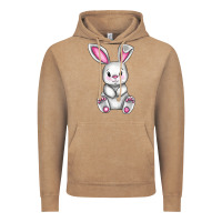 Vintage Coffee Cute bunny Easter Vintage Hoodie - CowGirlArtShop