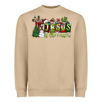 Jesus İs The Reason Heavyweight Sweatshirt | Teevron