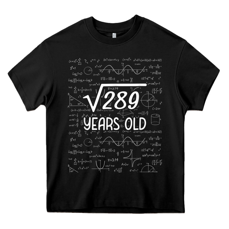 17 Year Old Gift Boys Girls Funny 17th Birthday Gifts Math Heavy Core Tee by trangStudio | Teevron