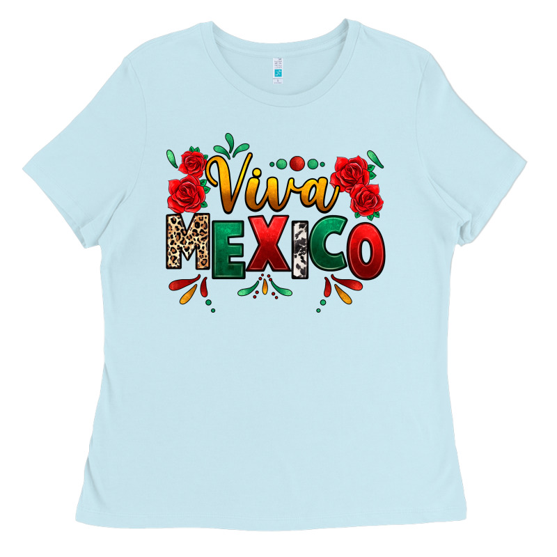 Viva Mexico Cinco De Mayo Ladies Tee by texasbilliewilder | Teevron