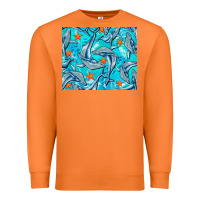 Carrot humpback whale mousepad Premium Sweatshirt - BarkalooDesign