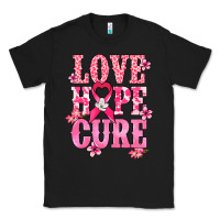 Black Love Hope Cure Cancer Awareness Classic Tee - HowdyJamesFarm
