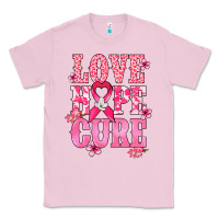 Bubblegum Pink Love Hope Cure Cancer Awareness Classic Tee - HowdyJamesFarm