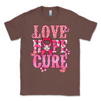 Chestnut Love Hope Cure Cancer Awareness Classic Tee - HowdyJamesFarm