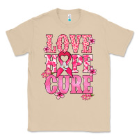 Mushroom Love Hope Cure Cancer Awareness Classic Tee - HowdyJamesFarm