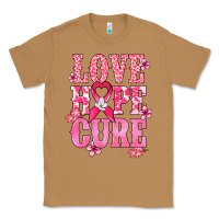 Toasted Coconut Love Hope Cure Cancer Awareness Classic Tee - HowdyJamesFarm
