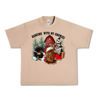 Burro hanging with my gnomies Urban Heavy Tee - CowGirlArtShop