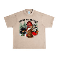 French Oak hanging with my gnomies Urban Heavy Tee - CowGirlArtShop