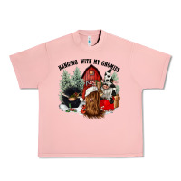 Salmon hanging with my gnomies Urban Heavy Tee - CowGirlArtShop