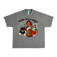 Tornado hanging with my gnomies Urban Heavy Tee - CowGirlArtShop