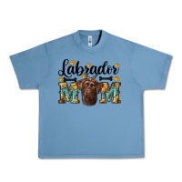 Pebble Blue western labrador mom Urban Heavy Tee - RanaPortraitStore