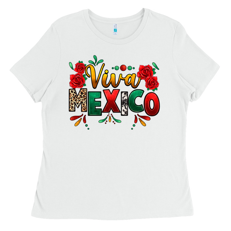 Viva Mexico Cinco De Mayo Ladies Tee by texasbilliewilder | Teevron