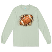 Matcha American Football Leopard Long Sleeve Tee - CowCowDesign