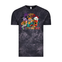 Cloud Black hallothanksmas coffee cups Vintage Tee - CowGirlArtShop