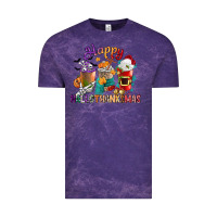 Cloud Purple hallothanksmas coffee cups Vintage Tee - CowGirlArtShop