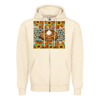 Sandshell Thick thighs pumpkin pies Zipper Hoodie - Artiststas