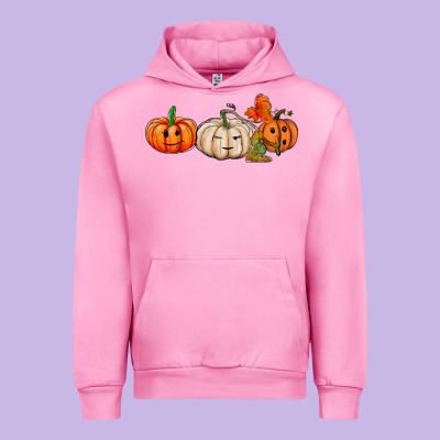 Pumpkins Face Urban Hoodie Designed By Adodesignshop