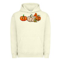 Pigment Pistachio pumpkins face Urban Hoodie - AdoDesignShop