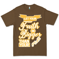 Cacao Let Your Faith Be Bigger Than Your Fear Premium Tee - Bettercallsaul