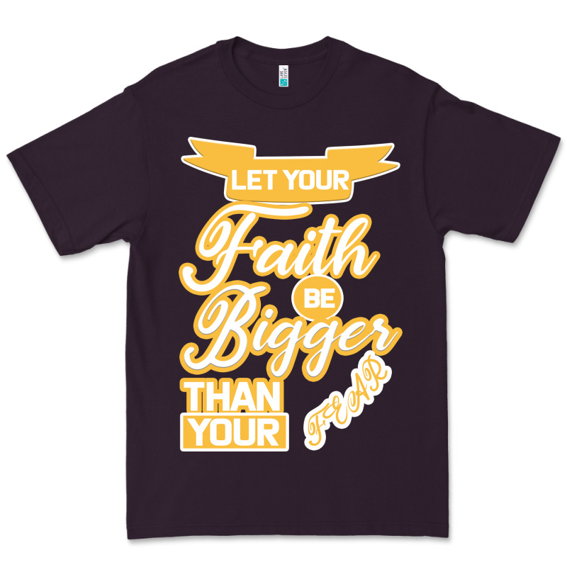 Let Your Faith Be Bigger Than Your Fear Premium Tee by Bettercallsaul | Teevron