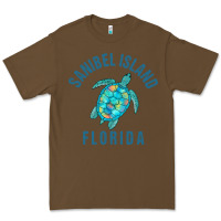 Cacao sanibel island beach design  sea turtle illustration gift pullover hoo Premium Tee - trangStudio