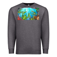 Charcoal Heather lobster sippy cup Premium Sweatshirt - BarkalooDesign
