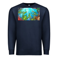 Navy lobster sippy cup Premium Sweatshirt - BarkalooDesign
