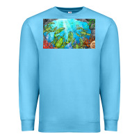 Ocean Blue lobster sippy cup Premium Sweatshirt - BarkalooDesign
