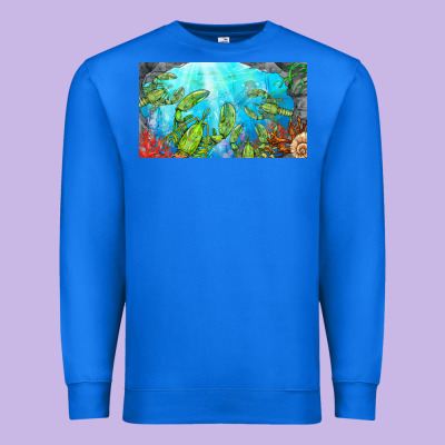 Lobster Sippy Cup Premium Sweatshirt Designed By Barkaloodesign
