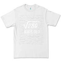 White 17 year old gift boys girls funny 17th birthday gifts math Premium Tee - trangStudio