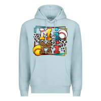 Blue Mist Baseball and Softball mimi Premium Hoodie - LillyAllenDesigns