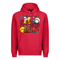 Cardinal Baseball and Softball mimi Premium Hoodie - LillyAllenDesigns