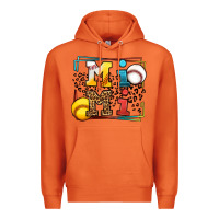 Carrot Baseball and Softball mimi Premium Hoodie - LillyAllenDesigns